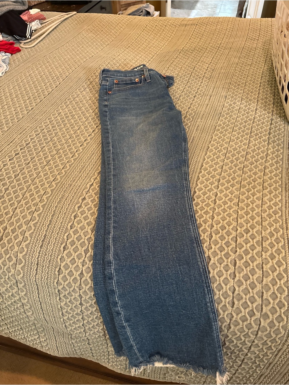 J. Crew Women's Boot-Cut Jeans in Dark Wash Blue